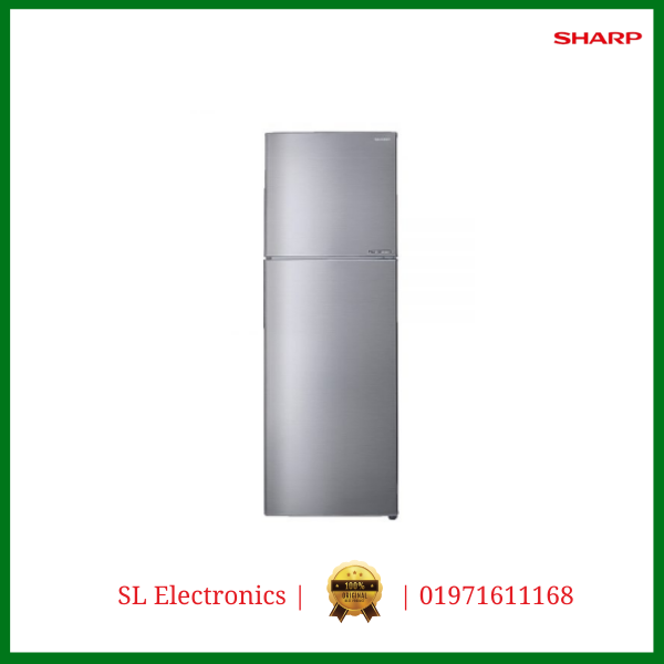 Sharp Inverter Refrigerator SJ-EX285E-SL | 224 Liters - Stainless Silver