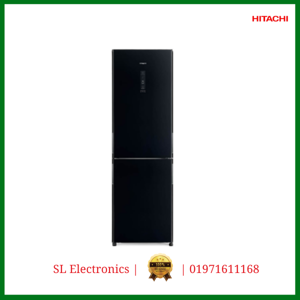 Skip to the end of the images gallery Skip to the beginning of the images gallery Hitachi Refrigerator (RBG410PUC6X) (GBK) 330Ltr