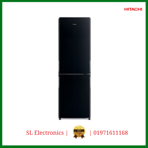 Skip to the end of the images gallery Skip to the beginning of the images gallery Hitachi No Frost Bottom Refrigerator (RBG410PUK6GBK) 330Ltr