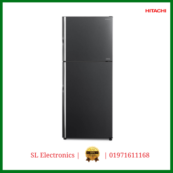 Skip to the end of the images gallery  NEW ARRIVAL Skip to the beginning of the images gallery Hitachi R-VG490P8PB-XGR 407 Ltr Top Mount Refrigerator