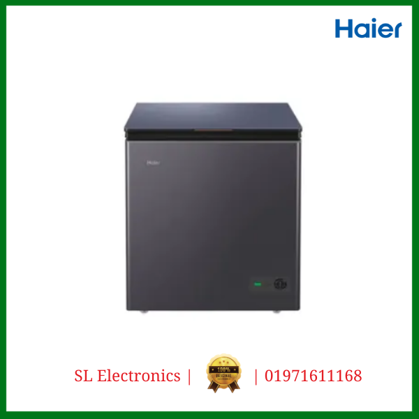 Haier HCF-230SG - Chest Deep Freezer 200L (Deep Ash) HR-3240-DF