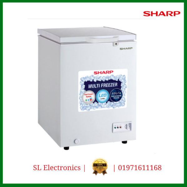 Sharp Freezer SJC-118-WH | 110 Liters - White