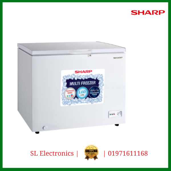 Sharp Freezer SJC-318-WH | 310 Liters - White