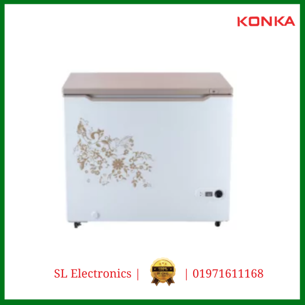 KONKA KDF 200 GB-GOLDEN Chest Freezer (200 LTR)