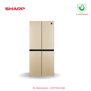 Sharp 4-Door Inverter Refrigerator SJ-EFD589X-G | 401 Liters – Golden