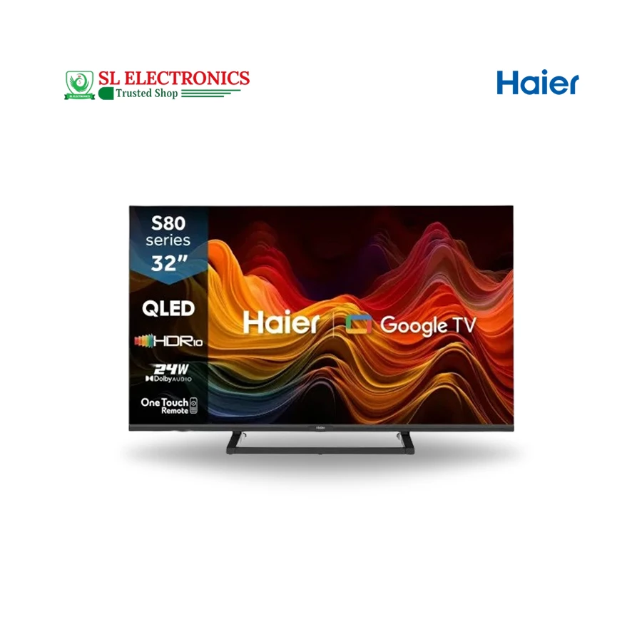 Haier 32 Inch QLED FHD Google TV (H32S80GFX)