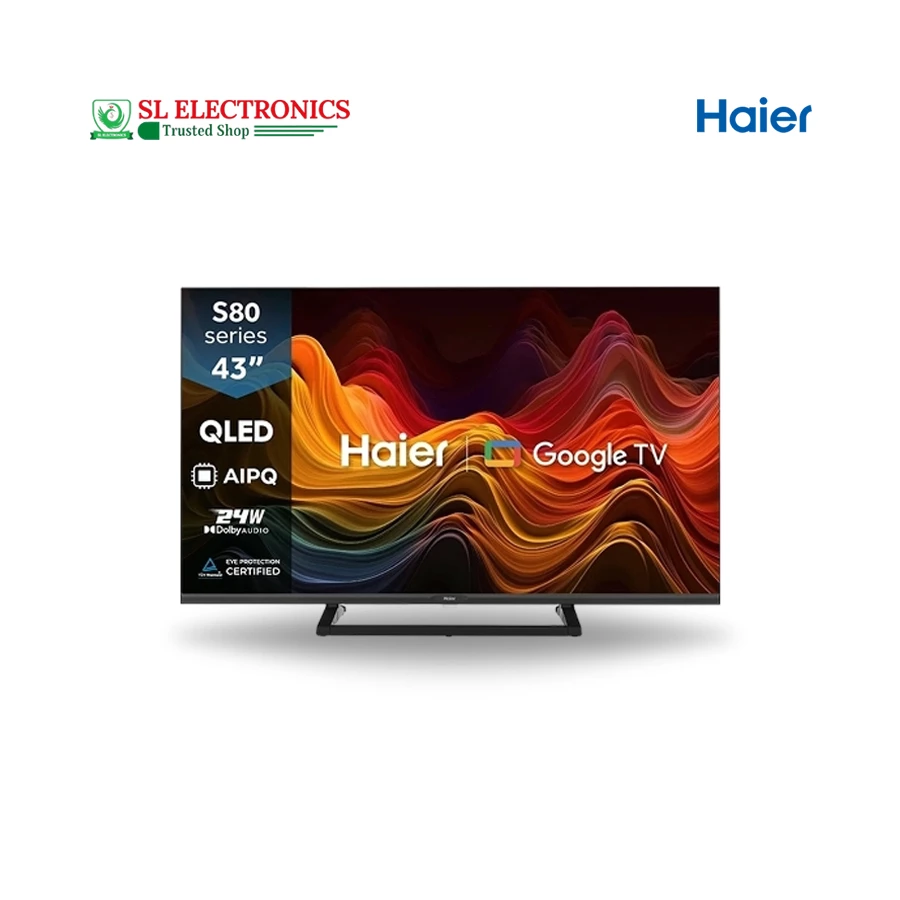 Haier 43 Inch 4K QLED Google TV (H43S80GUX)