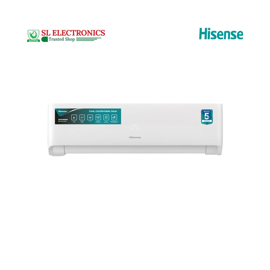 Hisense 1 Ton Smart Comfort None Inverter AC (AS-12CW4RGRKF01BU)