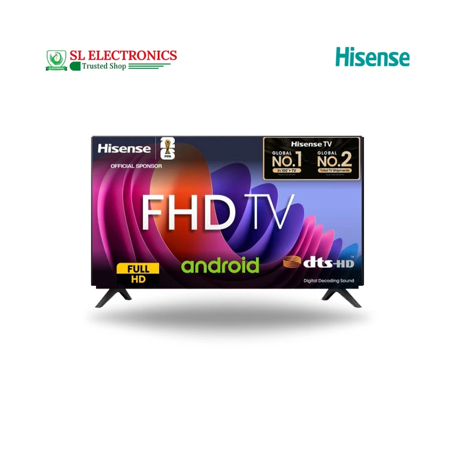 Hisense 43 Inch 4K FHD Bezel less Smart Google TV (43A4F4 )