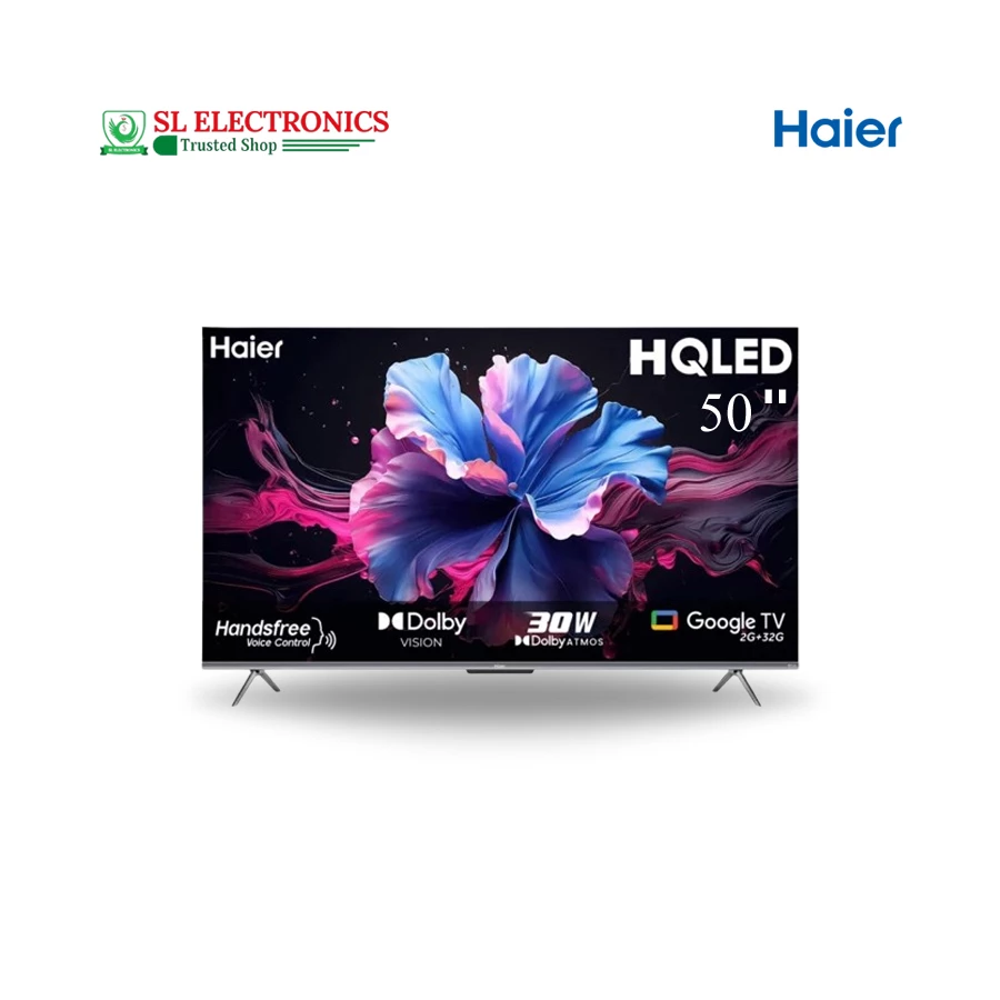 Haier 50 Inch 4K HQLED Google TV (H50P7UX)