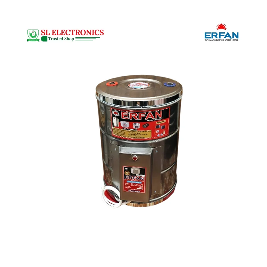 Earfan 67 Liter Automatic Electric Water Heater With Filter (Steel Body)