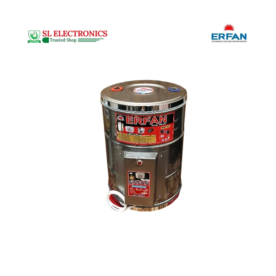 Earfan 45 Liter Automatic Electric Water Heater with Filter (Steel Body)