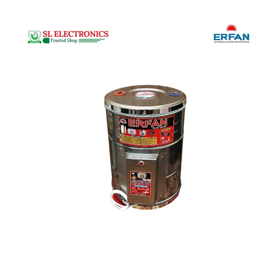 Earfan 30 Liter Automatic Electric Water Heater with Filter (Steel Body)