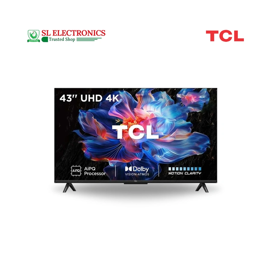 TCL 43 Inch 4k UHD Google TV (43V6C)