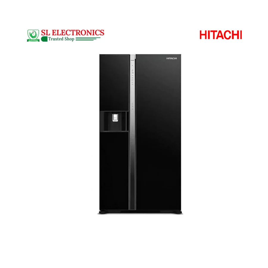 Hitachi 633 Liter Side By Side Refrigerator (RSX800GPB0-GBK)