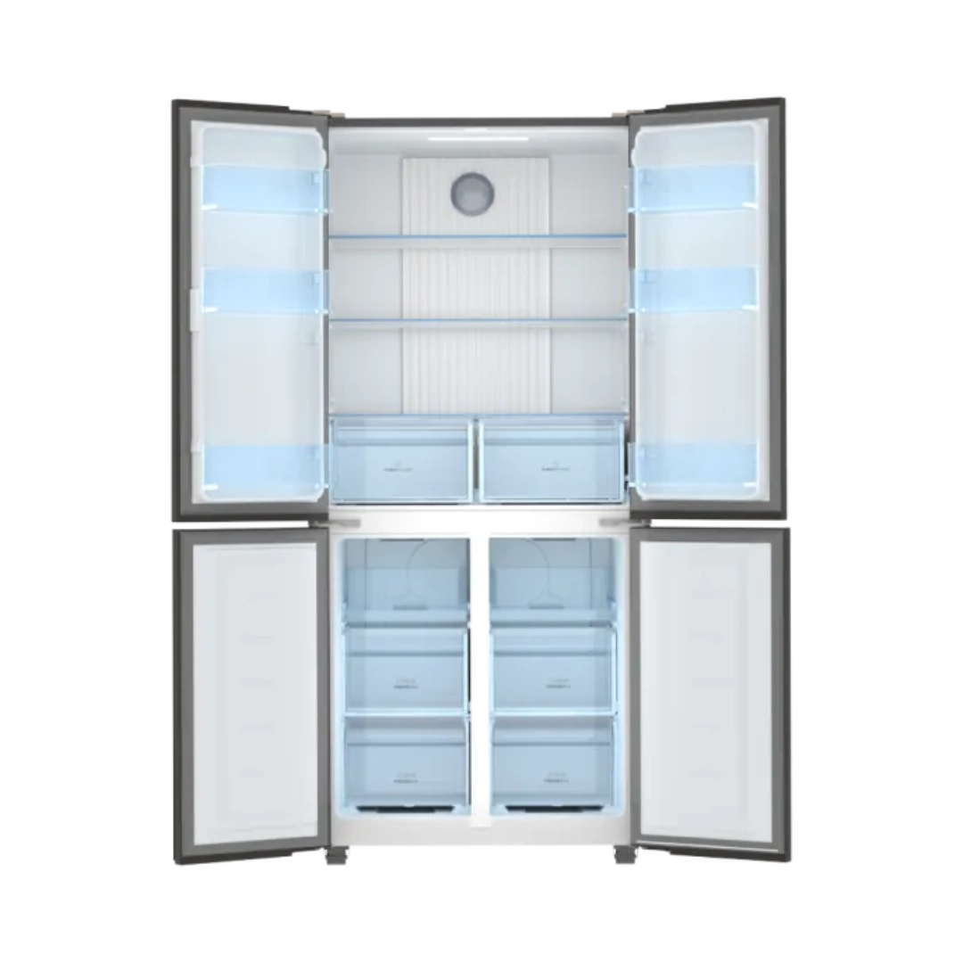 Haier 522 Liter French T-Door No Frost Refrigerator (HRF-578TBG))