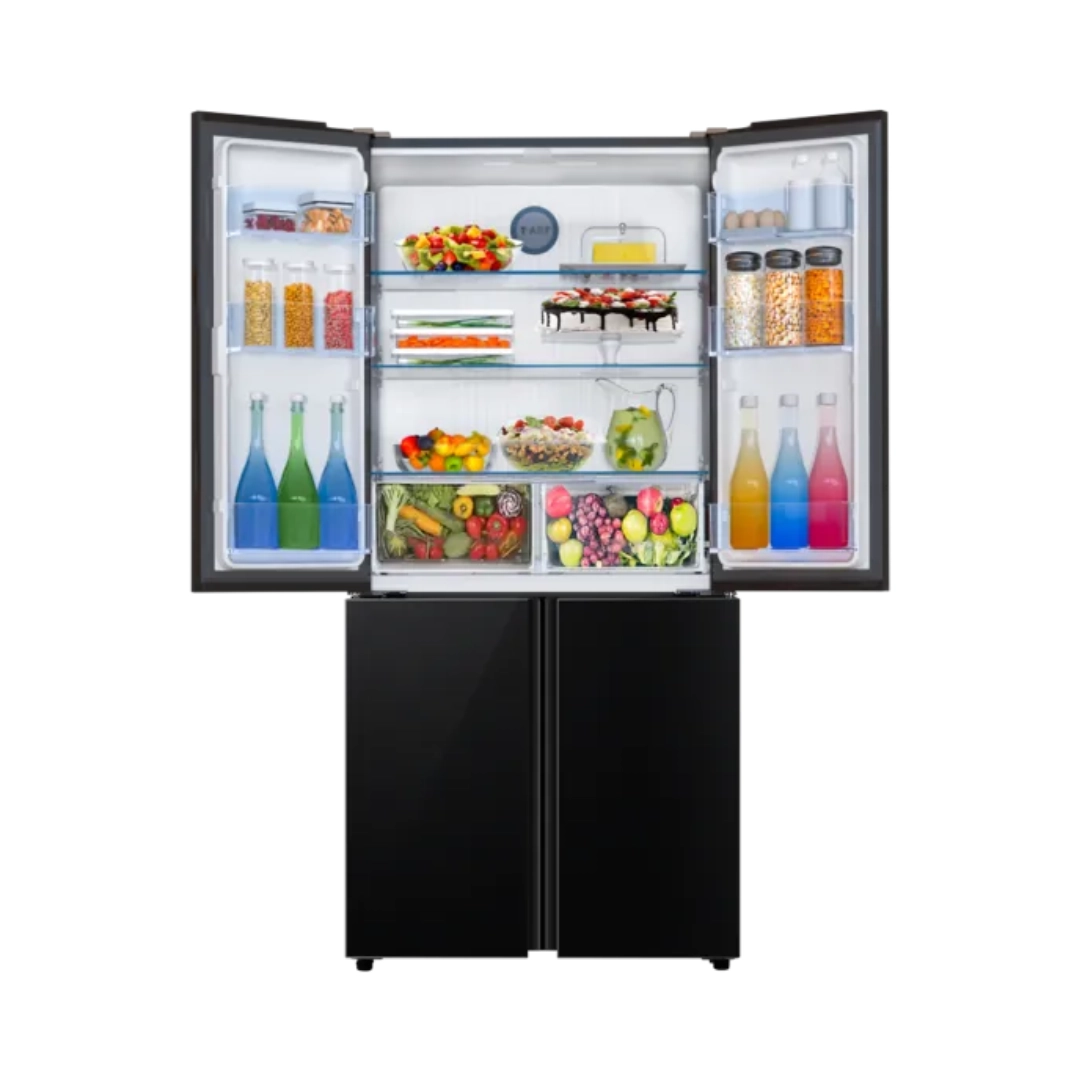Haier 522 Liter French T-Door No Frost Refrigerator (HRF-578TBG))
