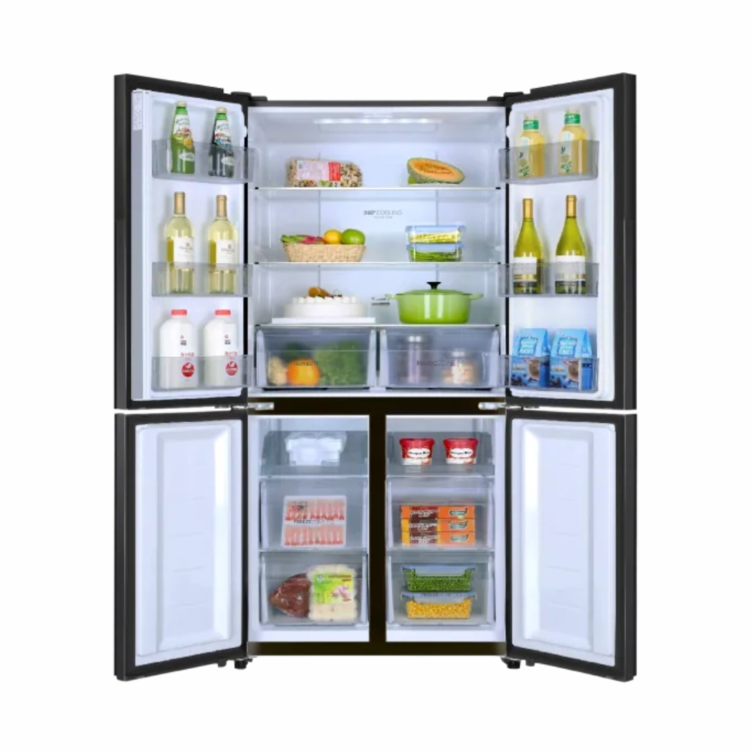 Haier 522 Liter French T-Door No Frost Refrigerator (HRF-578TPB)