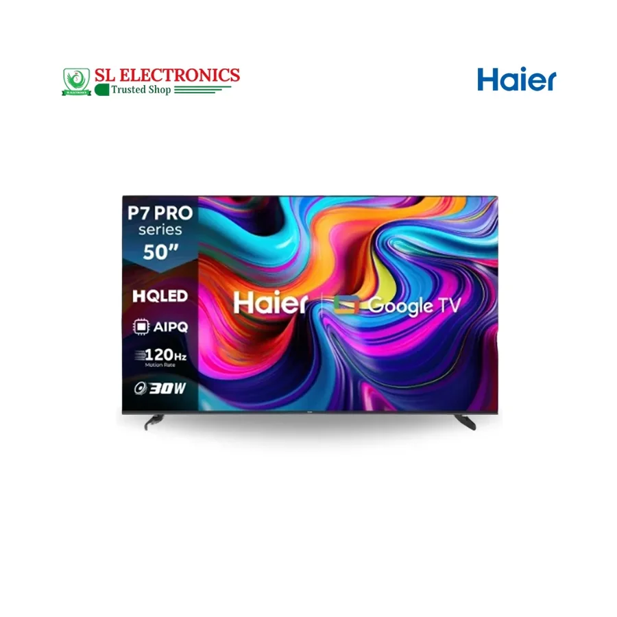 Haier 50 Inch P7 Pro HQLED 4K Google TV (50P7 PRO)
