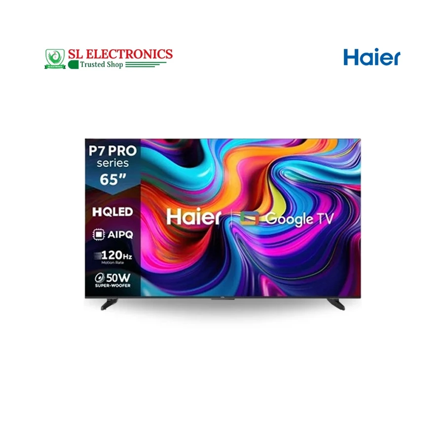 Haier 65 Inch P7 Pro HQLED 4K Google TV (65P7 PRO)