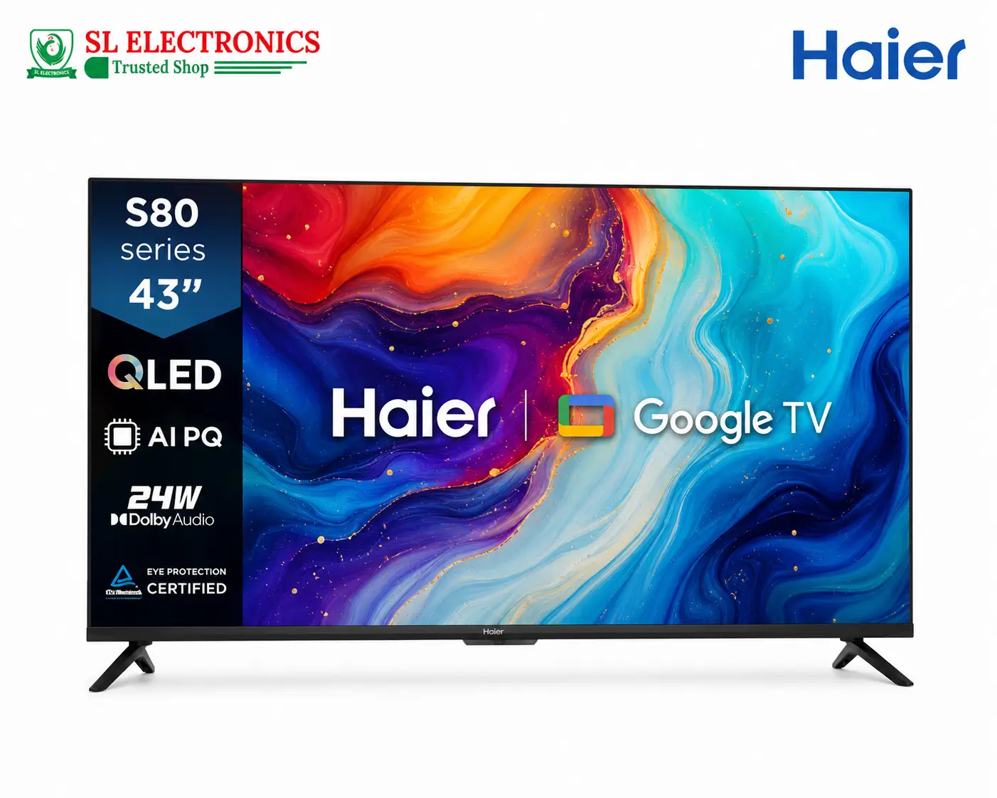 Haier 100 Inch Mini LED 4K Google TV (H100S90FUX)