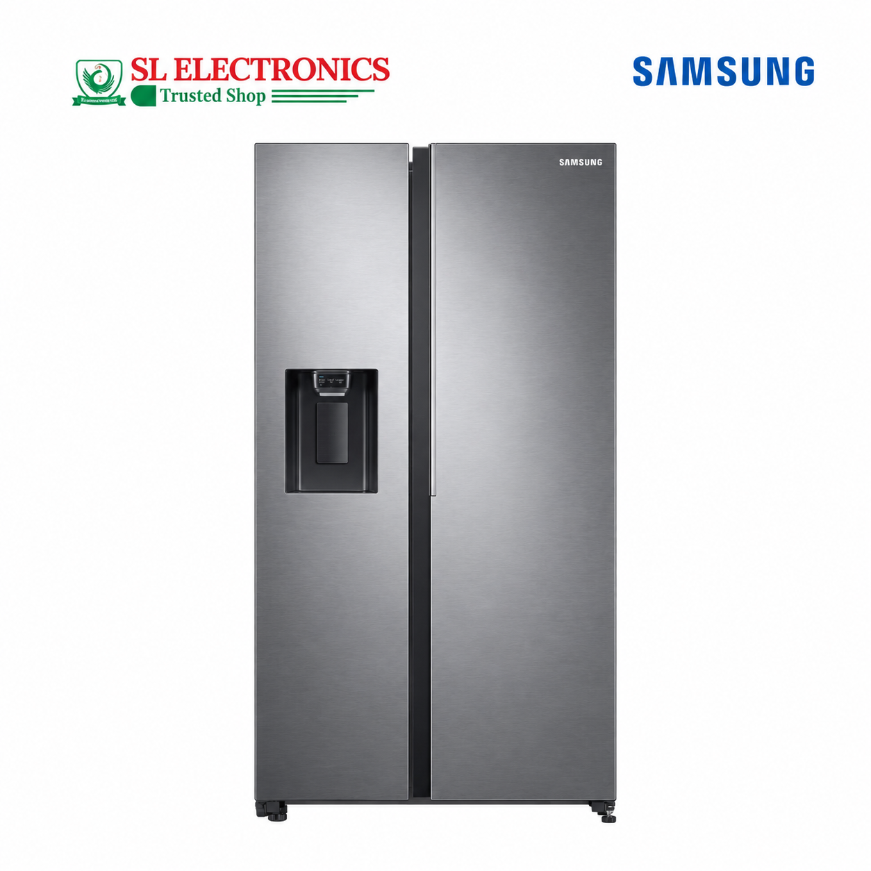 Samsung 676L Side by Side Inverter Refrigerator with SpaceMax Technology (RS74R5101SL/D3)