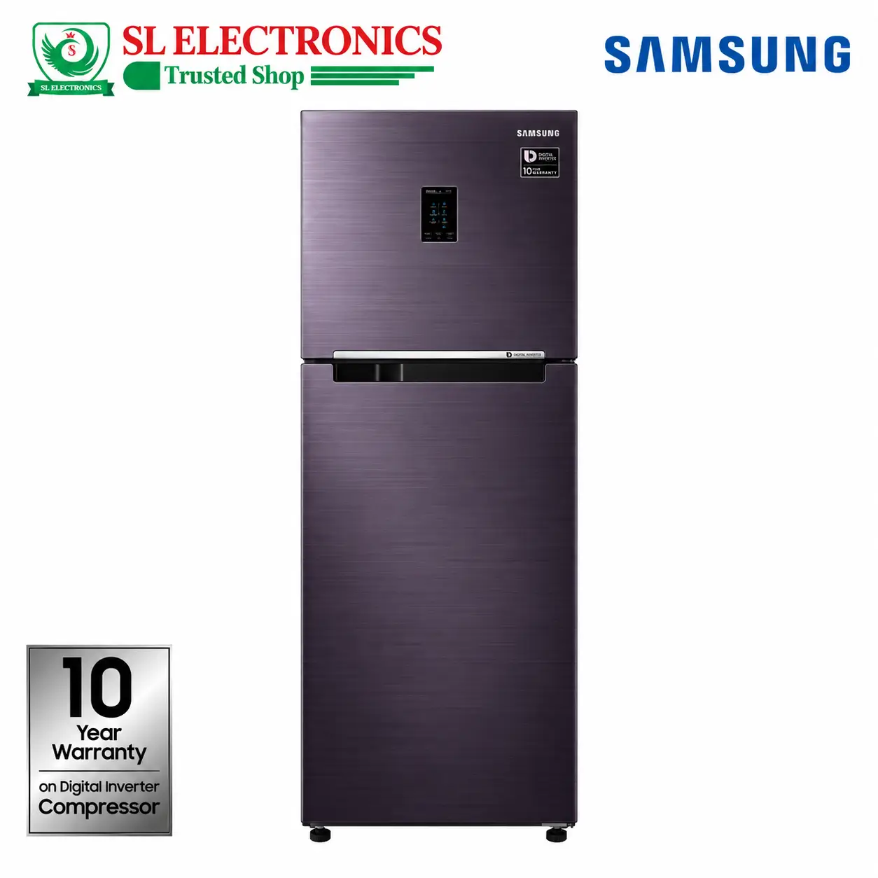 Samsung 324 Liter Twin Cooling Plus Inverter Refrigerator (RT34K5532BS/D3)