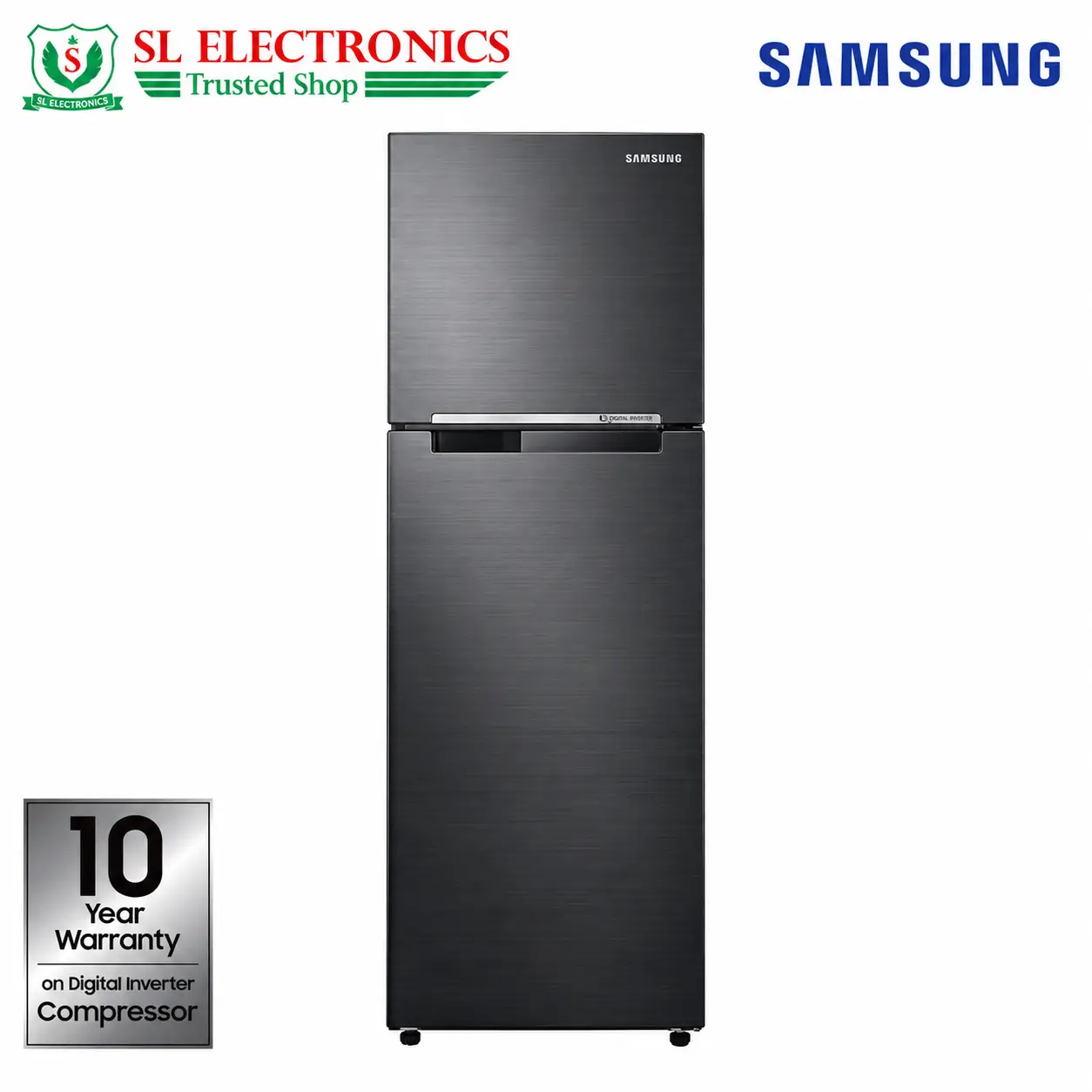 Samsung 324 Liter Twin Cooling Plus Inverter Refrigerator (RT34K5532BS/D3)