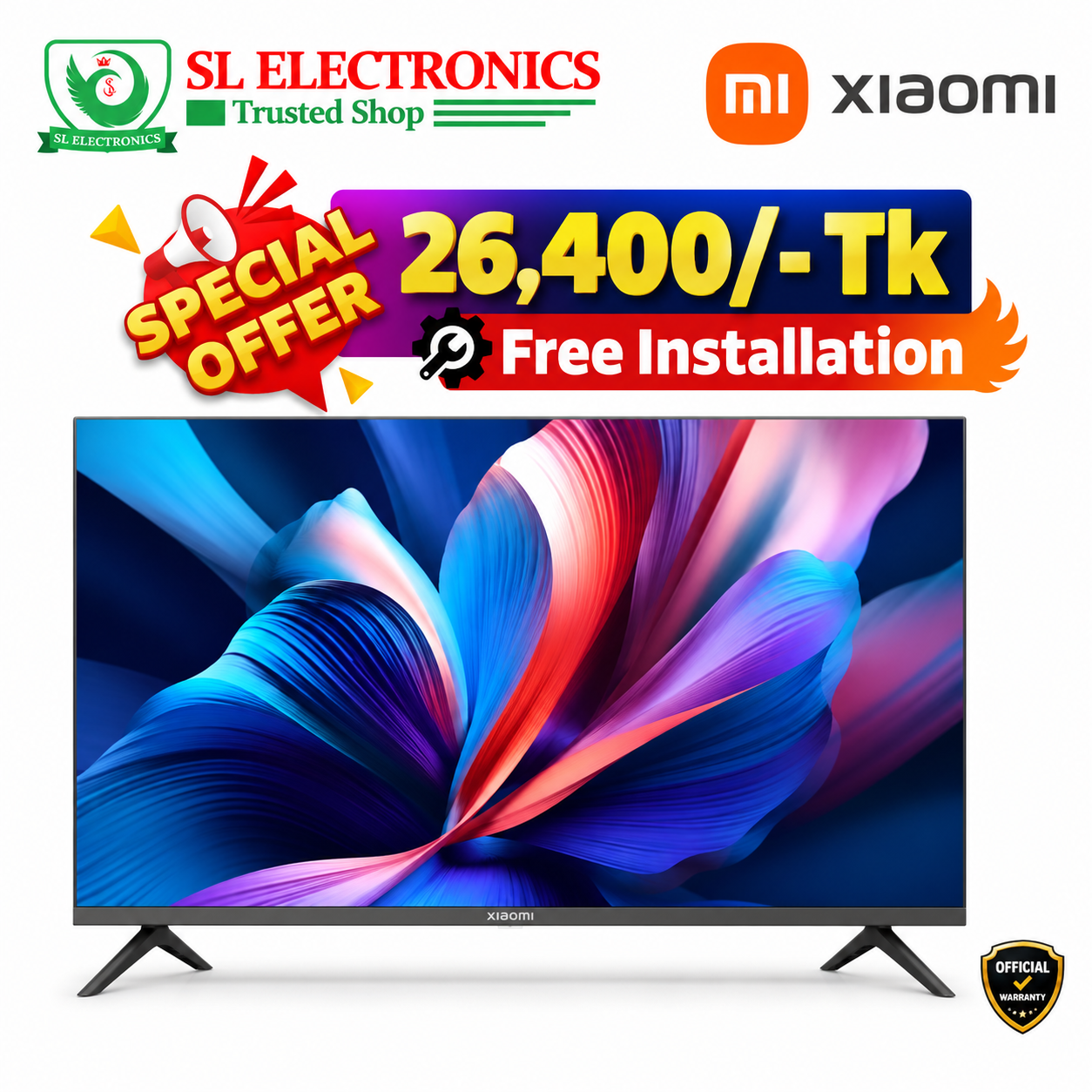 Xiaomi 32 Inch A Pro QLED HD Google TV
