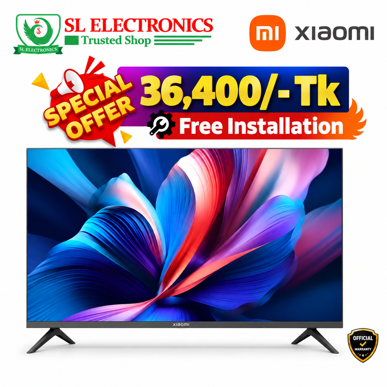 Xiaomi 43 Inch A FHD Google TV (2026)