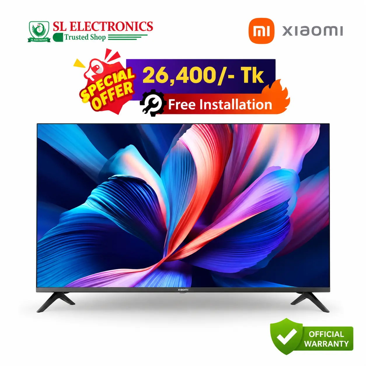 Xiaomi 32 Inch A Pro QLED HD Google TV
